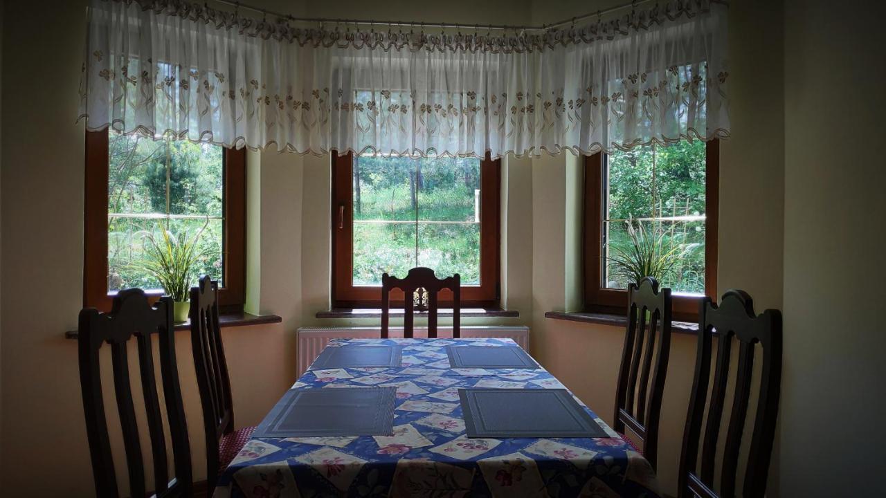 Domek Lesna Przystan Strekowizna Esterno foto