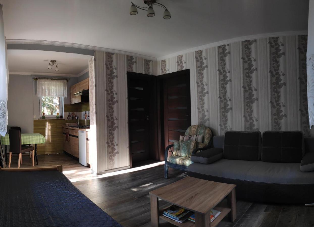 Domek Lesna Przystan Strekowizna Esterno foto