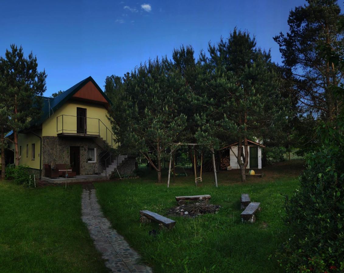 Domek Lesna Przystan Strekowizna Esterno foto