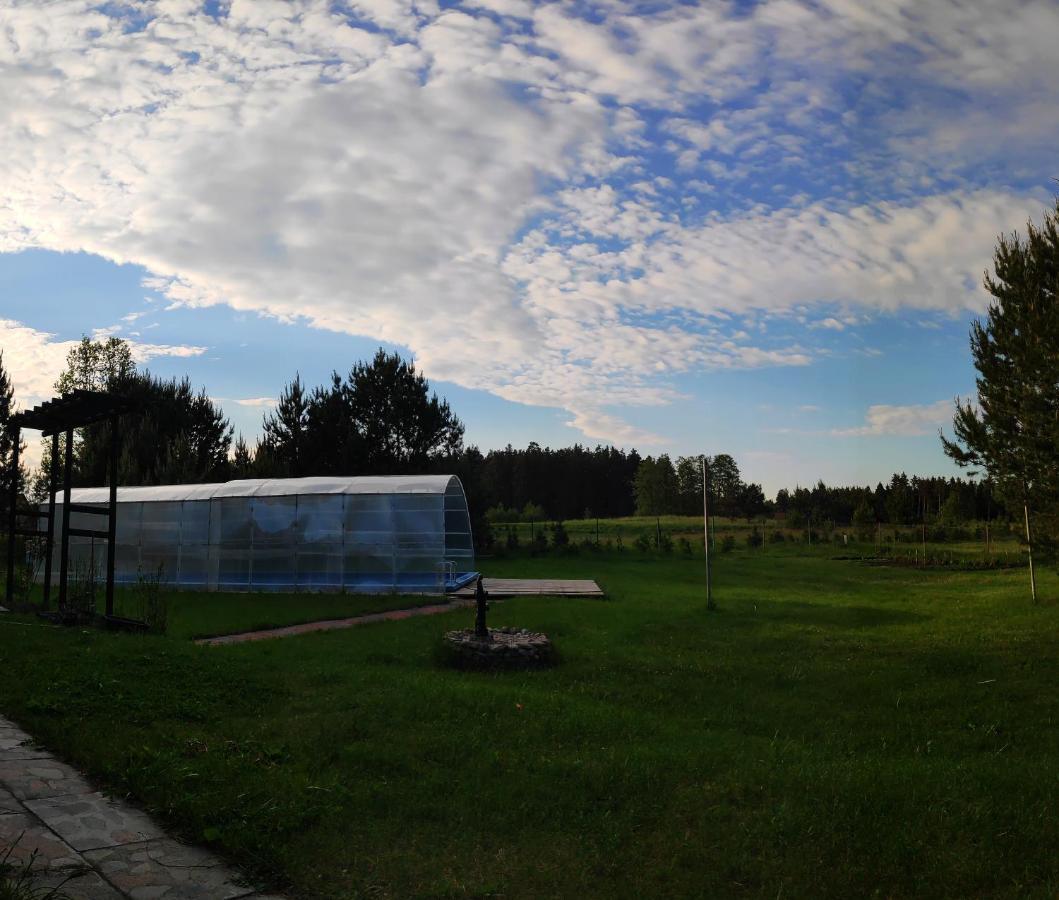 Domek Lesna Przystan Strekowizna Esterno foto
